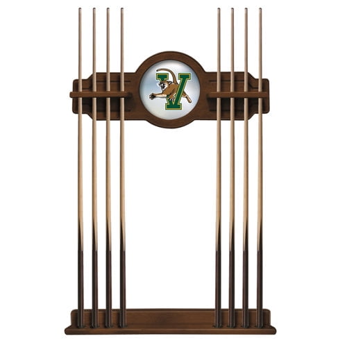 University of Vermont Solid Wood Cue Rack with a Chardonnay Finish
