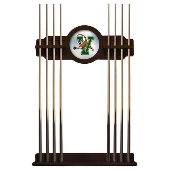 University of Vermont Solid Wood Cue Rack with a English Tudor Finish
