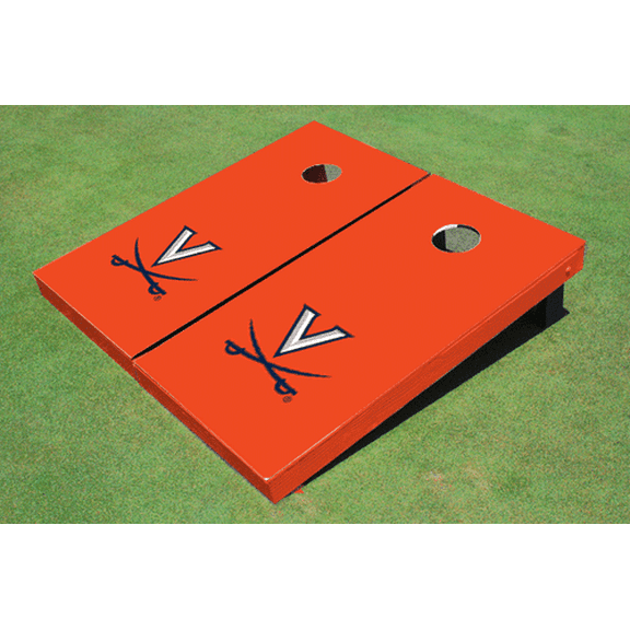 University of Virginia Orange Matching Solid Cornhole Boards