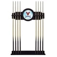 thumbnail image 1 of University of Virginia Solid Wood Cue Rack with a English Tudor Finish, 1 of 5