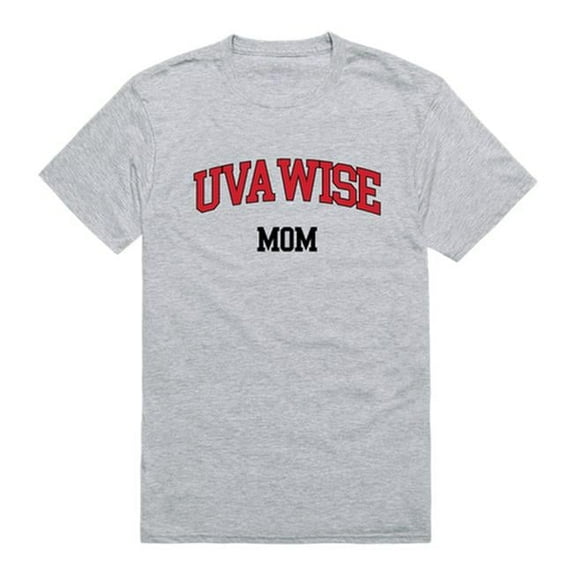 University of Virginias College at Wise Cavaliers College Mom Short Sleeve T-Shirt, Heather Grey - Extra Large