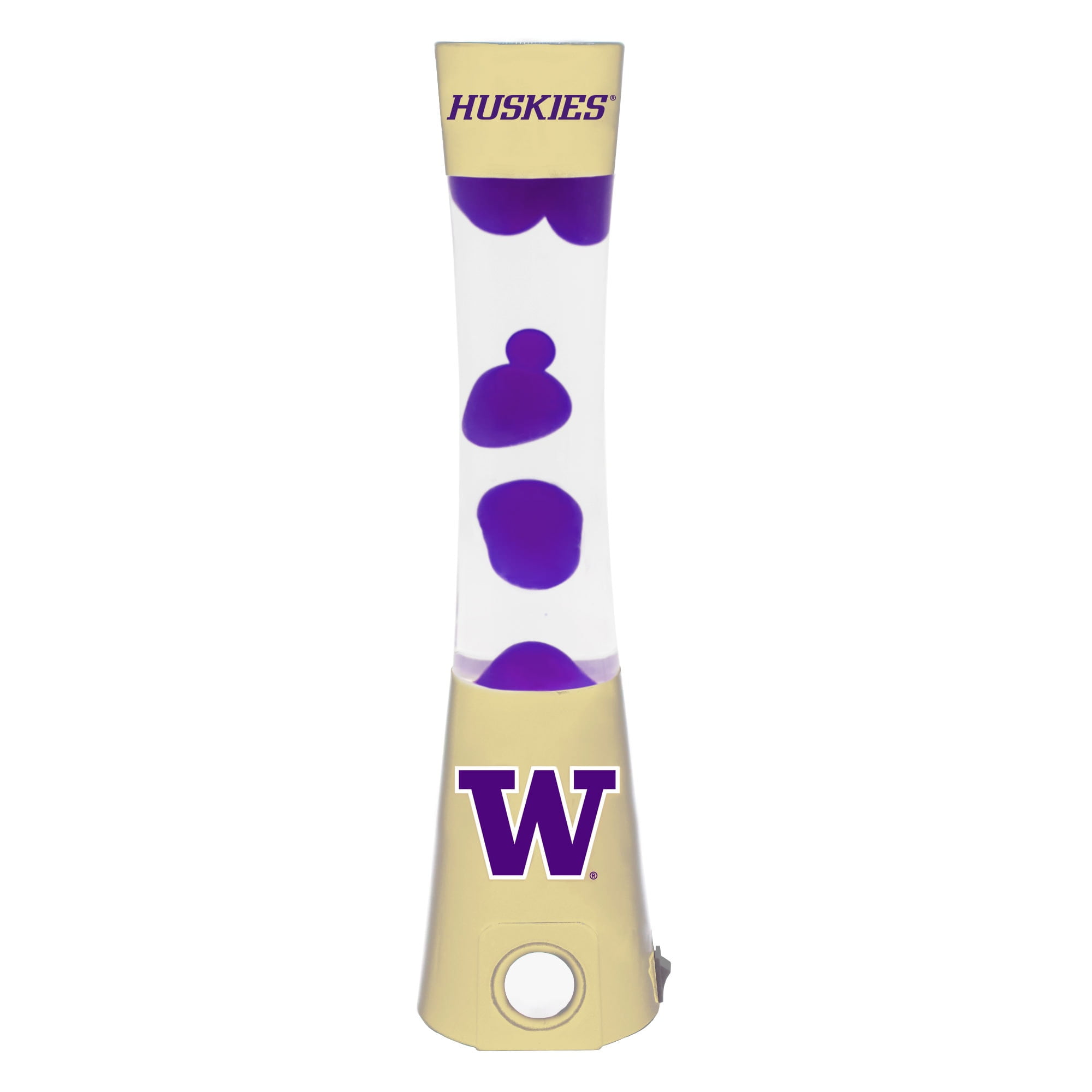 Washington Huskies Magma Lamp with Bluetooth Speaker