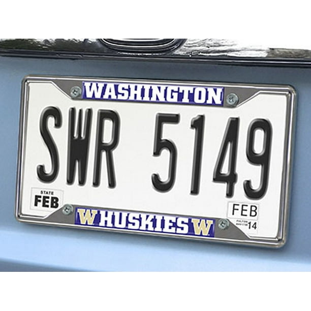 University of Washington License Plate Frame