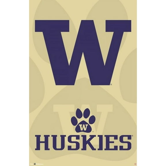 University of Washington - Logo 13 Poster Print (24 x 36)