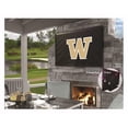 thumbnail image 1 of University of Washington Vinyl TV Cover - Black, 1 of 1