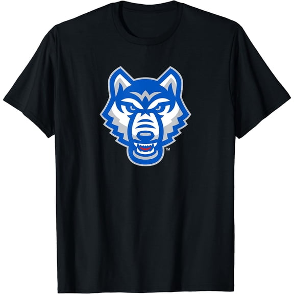 University of West Georgia UWG Wolves Wolf Head Logo T-Shirt, Unisex T-Shirt