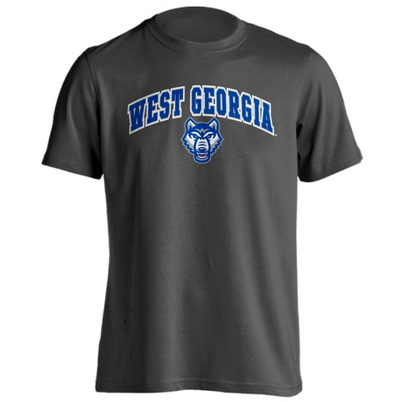University of West Georgia Wolves Classic Arch with Mascot Short Sleeve T-Shirt