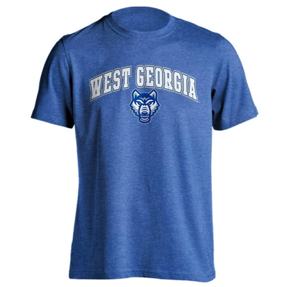 University of West Georgia Wolves Classic Arch with Mascot Short Sleeve T-Shirt