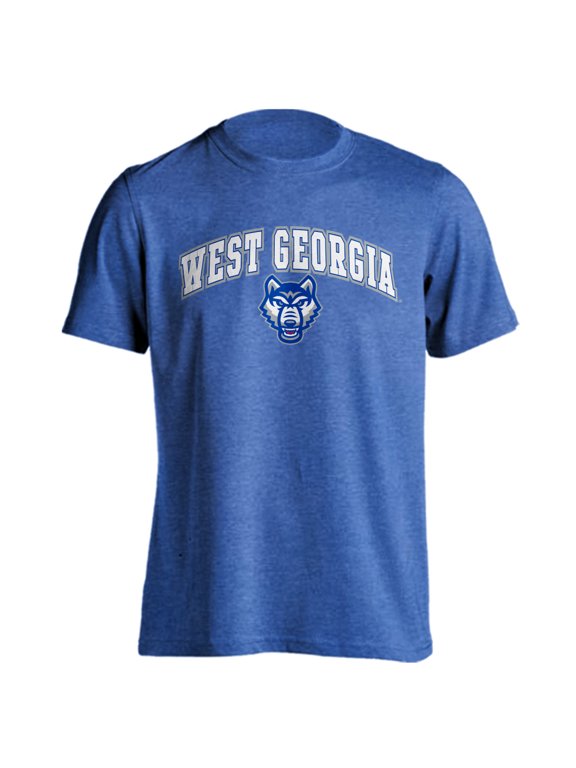 University of West Georgia Wolves Classic Arch with Mascot Short Sleeve T-Shirt