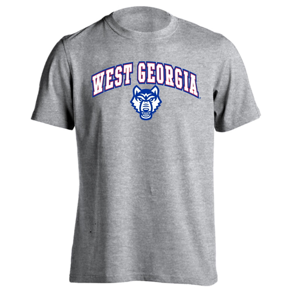 University of West Georgia Wolves Classic Arch with Mascot Short Sleeve ...