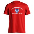 thumbnail image 1 of University of West Georgia Wolves Football Laces Out Logo T-Shirt, 1 of 4