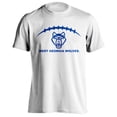 thumbnail image 1 of University of West Georgia Wolves Football Laces Out Logo T-Shirt, 1 of 4