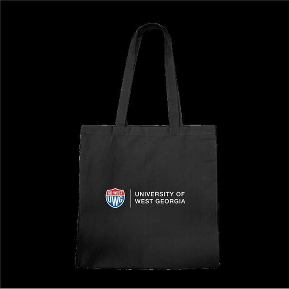 University of West Georgia Wolves Institutional Tote Bag, Black - One Size