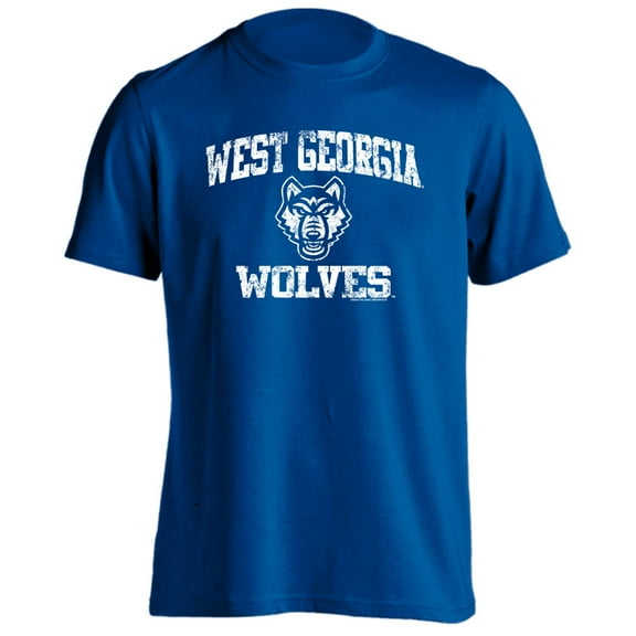 University of West Georgia Wolves UWG Distressed Retro Short Sleeve T-Shirt