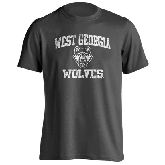 University of West Georgia Wolves UWG Distressed Retro Short Sleeve T-Shirt