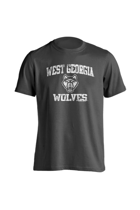University of West Georgia Wolves UWG Distressed Retro Short Sleeve T-Shirt
