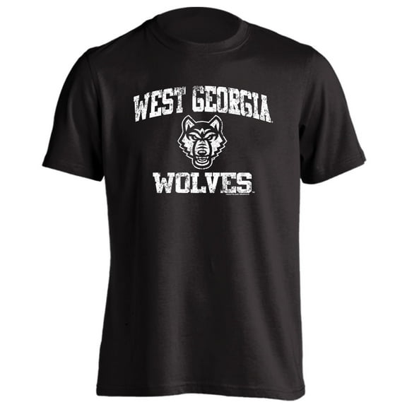 University of West Georgia Wolves UWG Distressed Retro Short Sleeve T-Shirt