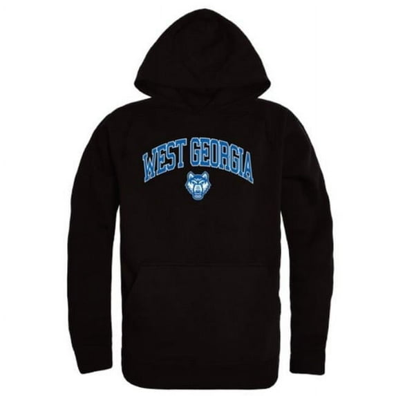 University of West Georgia Wolves Wolves Campus Hoodie, Black - Small