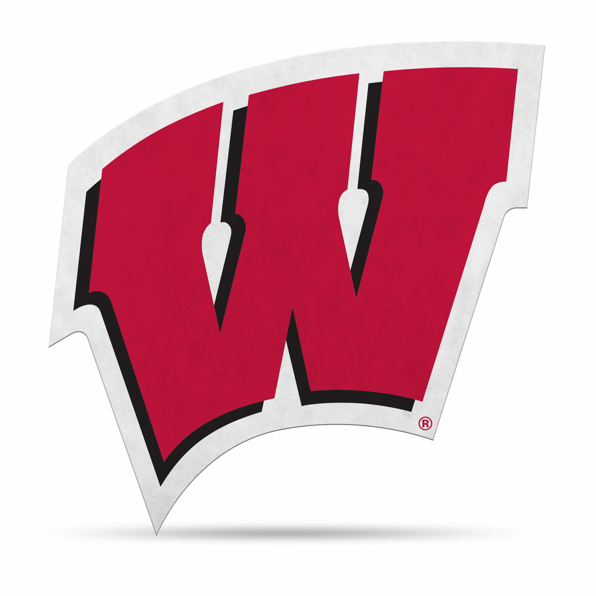 Wisconsin Badgers 3x5 Flag – UW White, Polyester, NCAA Official College Flag