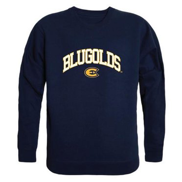 University of Wisconsin-Eau Claire Men Campus Crewneck Sweatshirt, Navy - Medium