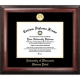 thumbnail image 1 of University of Wisconsin Gold Embossed Diploma Frame, 1 of 2