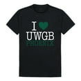 thumbnail image 1 of University of Wisconsin-Green Bay I Love T-Shirt, Black - Large, 1 of 1