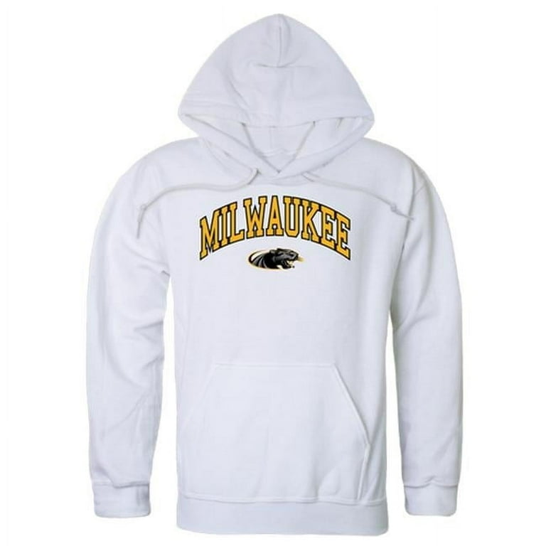 University of Wisconsin-Milwaukee Campus Hoodie, White Extra