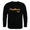 thumbnail image 1 of University of Wisconsin-Milwaukee Mens Script Crewneck T-Shirt, Black - Small, 1 of 1
