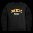 thumbnail image 1 of University of Wisconsin-Milwaukee Panthers Family Crewneck Sweatshirt, Black - 2XL, 1 of 1