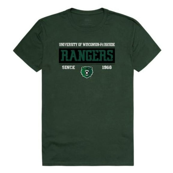 University of Wisconsin-Parkside Rangers College Established T-Shirt, Forest Green - Extra Large