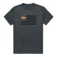 thumbnail image 1 of University of Wisconsin-Stevens Point Flag Short Sleeve T-Shirt, Heather Charcoal - Small, 1 of 1