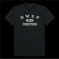 thumbnail image 1 of University of Wisconsin Stevens Point Pointers Distressed Arch College T-Shirt, Black - Extra Large, 1 of 1