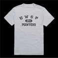 thumbnail image 1 of University of Wisconsin Stevens Point Pointers Distressed Arch College T-Shirt, Heather Grey - 2XL, 1 of 1