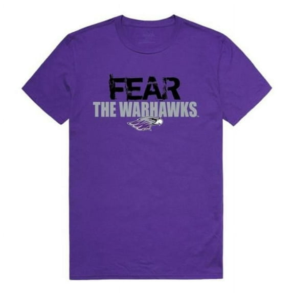 University of Wisconsin-Whitewater Fear T-Shirt, Purple - Large