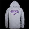 thumbnail image 1 of University of Wisconsin-Whitewater Warhawks Seal Hoodie, Heather Grey - Extra Large, 1 of 1