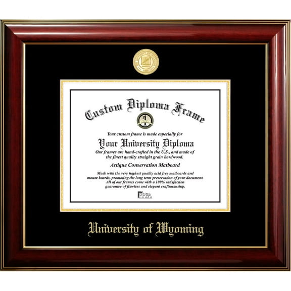 University of Wyoming Classic Diploma Frame