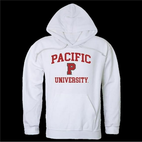 University of the Pacific Boxers Seal Hoodie, White - 2XL