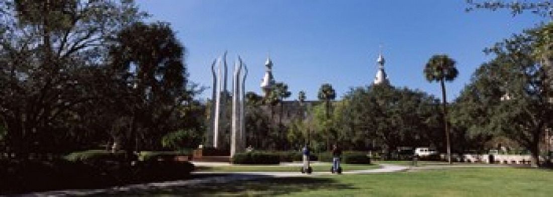 University students in the campus Plant Park University Of Tampa Tampa Hillsborough County Florida USA Canvas Art - Panoramic Images (18 x 7)