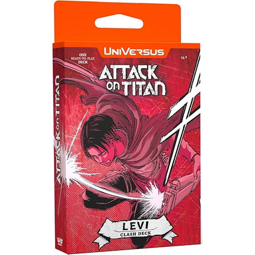Attack on Titan Levi Clash Deck - Ready to Play