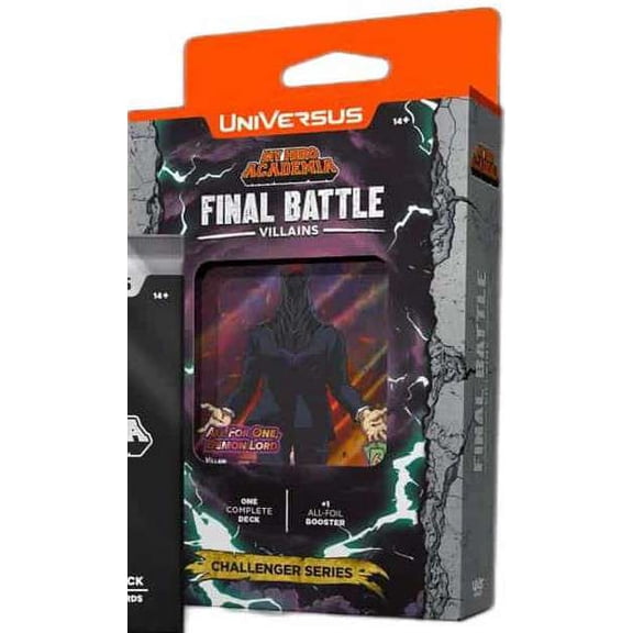 Universus CCG Challenger Series All For One and Shigaraki Deck [Final Battle]