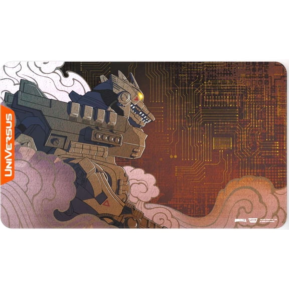 Universus CCG Reign Of Kaiju Mechagodzilla Playmat