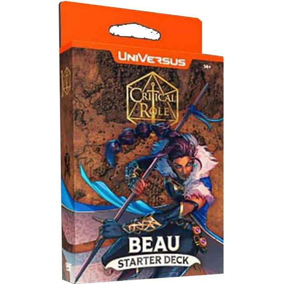 UniVersus: Critical Role: Heroes of Exandria - Beau Starter Deck - Ready To Play Character Deck, Deck-Building Battle Collectible Card Game, Licensed