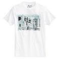 thumbnail image 1 of Univibe Mens Get Lost Graphic T-Shirt, White, Small, 1 of 1