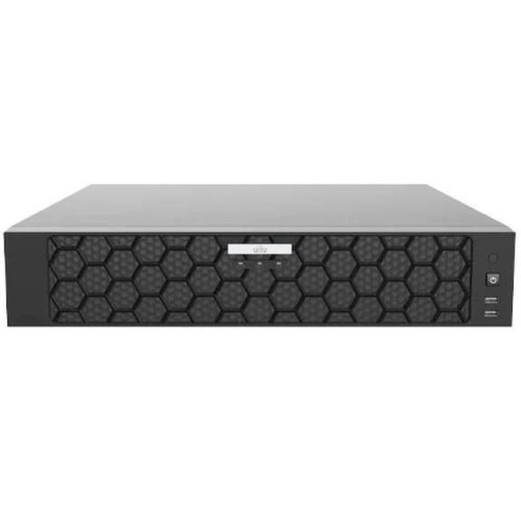 Uniview NVR508-64B 64 Channel 4K UHD NVR - 12MP 160Mbps Ultra H.265 NVR - 8 SATA Interface - up to 12TB for Each HDD