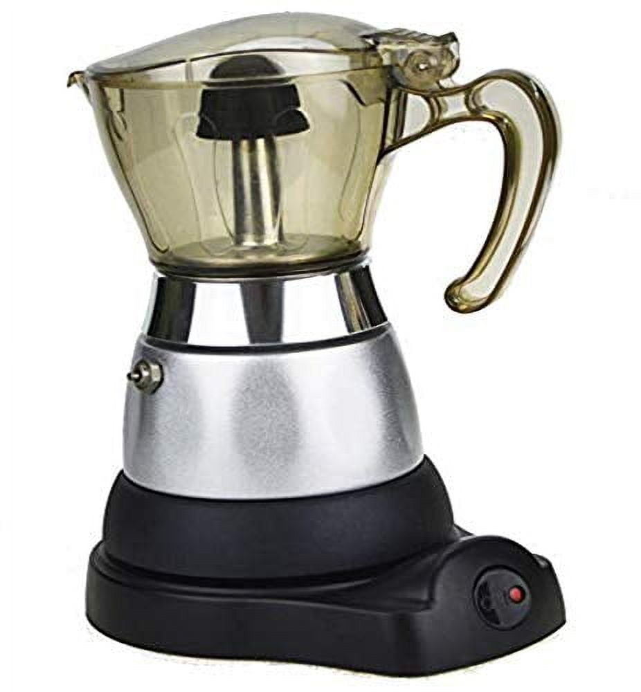 Uniware 4 Cup Electric Espresso/Moka Coffee Maker