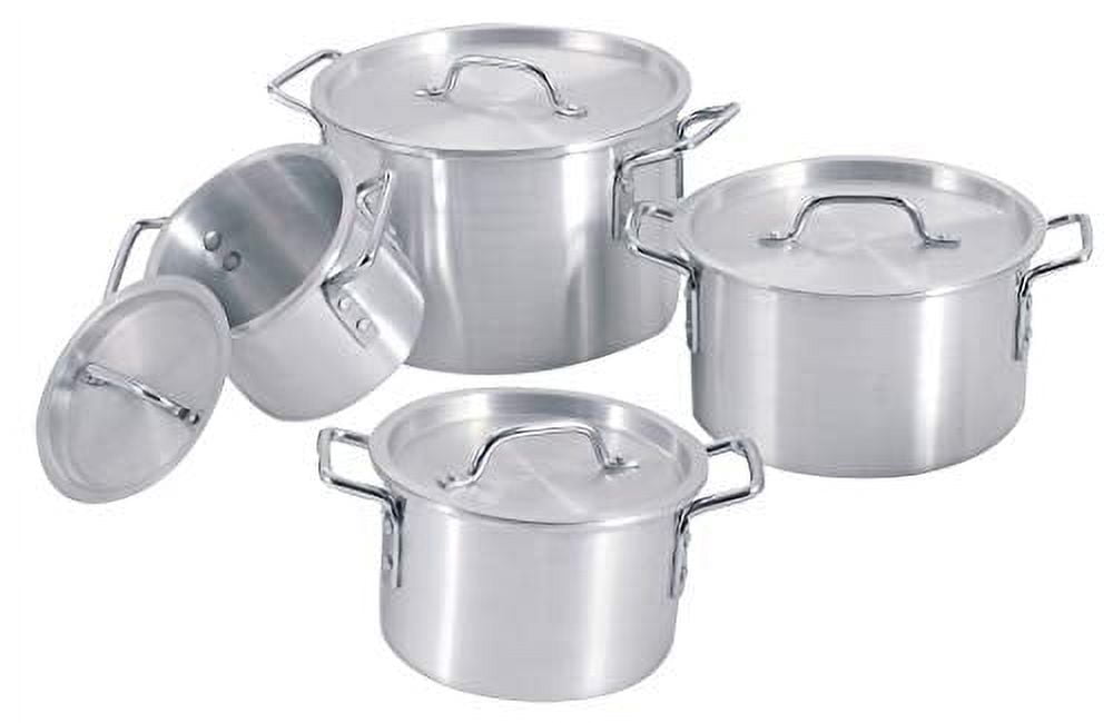 Uniware Heavy Duty Aluminum Mortar And Pestle - 4.5" Wide, Non-Slip Bottom, Dishwasher Safe
