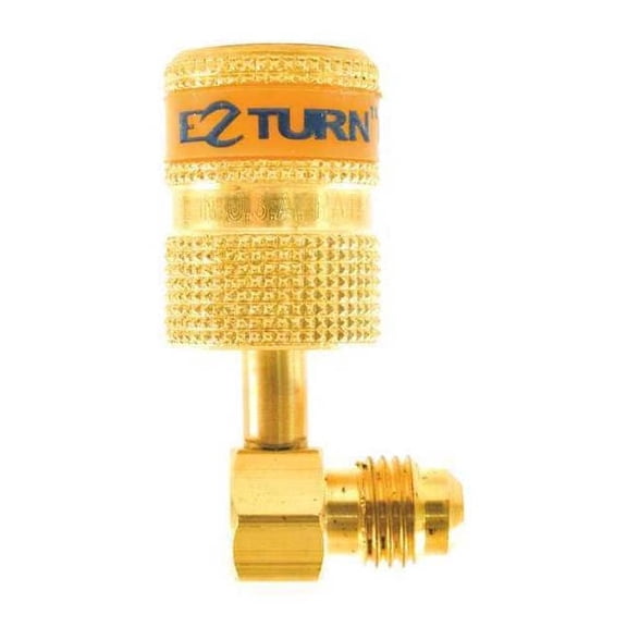 Uniweld Anti-Blowback Hose Adaptor,1-1/4"L,Brass EZABM90