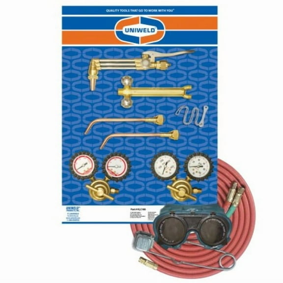 Uniweld KLC100 Centurion Weld, Braze and Cut Outfit