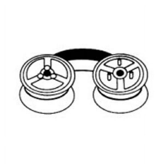 Uniwell Cash Register Ribbon Cartridge 2-Spool Purple