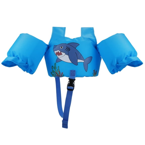 Uniwell U.S. Coast Guard Approved Life Jacket for Kids 33-55 lbs - Top Craftsmanship Swim Vest for Boys and Girls, Shark